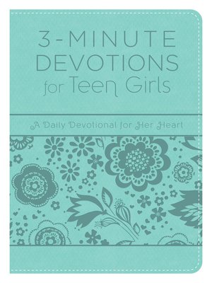 cover image of 3-Minute Devotions for Teen Girls